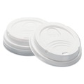 Cutlery | Dixie D9538 8 oz. Dome Hot Drink Lids - White (1000/Carton) image number 3