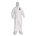 Bulk Savings Pricing 2 | Ansell 46122 KleenGuard A30 Coveralls - Medium/White (25/Carton) image number 1