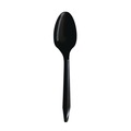 Food Service | Boardwalk BWKSPOONBLPPIW Mediumweight Polypropylene Spoon Cutlery - Black (1000/Carton) image number 0
