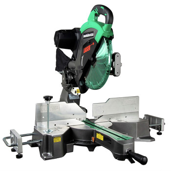 MITER SAWS | Metabo HPT C12RSH2SM 15 Amp Dual Bevel 12 in. Corded Sliding Compound Miter Saw