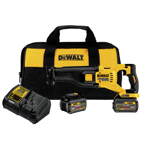 Reciprocating Saws | Factory Reconditioned Dewalt DCS388T2R FlexVolt 60V MAX Cordless Lithium-Ion Reciprocating Saw Kit with Batteries image number 0