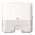 Paper Towel Holders | Tork 553120 Xpress 11.9 in. x 4 in. x 11.6 in. Mini Multifold Hand Towel Dispenser H2 - White image number 0