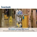 Customer Appreciation Sale - Save up to $60 off | Boardwalk 710058-EA 24 in. W x 10 in. D x 12 in. H 1-Shelf Locking Rack for 3 Liter PDC Cleaner Bottles - Black image number 3
