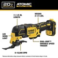 Combo Kits | Factory Reconditioned Dewalt DCK486D2R 20V MAX ATOMIC Lithium-Ion Brushless Cordless 4-Tool Combo Kit (2 Ah) image number 4