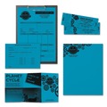 Office Jansan | Astrobrights 22661 8.5 in. x 11 in. 24 lbs. Bond Weight Color Paper - Celestial Blue (500/Ream) image number 2
