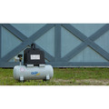 Portable Air Compressors | Quipall 2-.33 1/3 HP 2 Gallon Oil-Free Hotdog Air Compressor image number 6