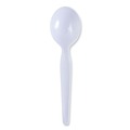 Cutlery | Boardwalk BWKSOUPHWPSWH Heavyweight Polystyrene Soup Spoons - White (1000/Carton) image number 0