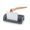Office Staplers & Punches | GBC 7704280 24-Sheet 3230ST Electric 2- to 3-Hole Adjustable Punch/Stapler - Gray image number 4
