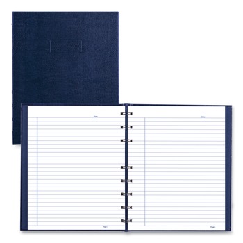 Blueline NotePro 9.25 in. x 7.25 in. Sheets Medium/College Rule 1-Subject Notebook - Indigo Blue Cover