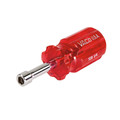 Nut Drivers | Klein Tools SS8 1/4 in. Stubby Nut Driver with 1-1/2 in. Hollow Shaft image number 2