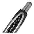 Pens | uni-ball 1790895 Signo 207 Bold 1 millimeter Retractable Gel Pen - Black Ink/Smoke/Black Barrel (1-Dozen) image number 4
