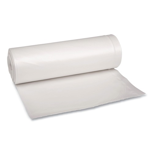 Cleaning & Janitorial Supplies | Boardwalk BWK538 38 in. x 58 in. 60 gal. 1.75 mil Low Density Can Liners - Clear (100/Carton) image number 0