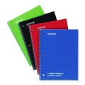 Office Jansan | Universal UNV66634 10.5 in. x 8 in. 1-Subject Quadrille Rule Wirebound Notebook - Assorted Cover Colors (4/Pack) image number 0