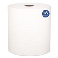 Cleaning & Janitorial Supplies | Kleenex 50606 8 in. x 600 ft. Hard Roll Paper Towels with Premium Absorbency Pockets - White (6 Rolls/Carton) image number 1