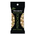 Snacks | Paramount Farms 072142A25XA 1.5 oz Wonderful Pistachios In-Shell - Roasted and Salted (12/Box) image number 2