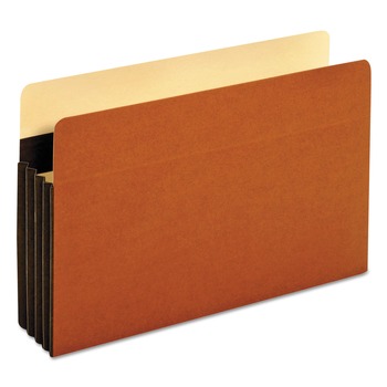 Pendaflex 3.5 in. Expansion Legal Size Heavy-Duty File Pockets - Redrope (25/Box)