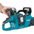 Chainsaws | Makita XCU03PT 18V X2 LXT Brushless Lithium-Ion 14 in. Chainsaw Kit with 2 Batteries (5 Ah) image number 4