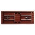 Folding Tables | Alera FT724824MY 48 in. x 23.88 in. x 29 in. Rectangular Wood Folding Table - Mahogany image number 2