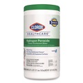 Office Jansan | Clorox Healthcare 30825 5.75 in. x 6.75 in. Hydrogen Peroxide Cleaner Disinfectant Wipes - White Unscented (6/Carton) image number 2