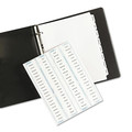 Office Jansan | Avery 11422 Index Maker 11 in. x 8.5 in. 8-Tab Copiers Print and Apply Clear Label Dividers - White (5/Pack) image number 1