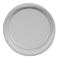 Bowls and Plates | Tablemate 10644WH Plastic Dinnerware, Plates, 10.25-in Dia, White, 125/pack image number 3