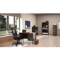  | Alera ALEVA636632ES 31.75 in. x 14 in. x 64.75 in. Valencia Series 5-Shelf Bookcase - Espresso image number 8
