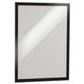 Floor Signs | Durable 476901 DURAFRAME 11 in. x 17 in. Sign Holder - Black Frame (2/Pack) image number 0