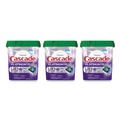 Cleaning & Janitorial Supplies | Cascade 80798635 Platinum Plus 28.4 oz. Tub ActionPacs Dishwasher Detergent Pods - Fresh Scent (3/Carton) image number 0