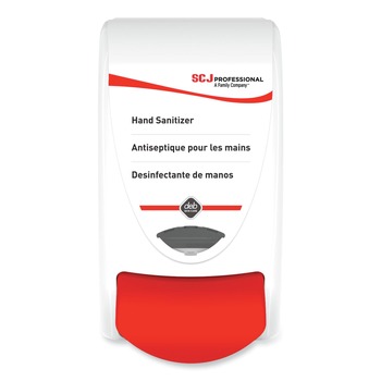 HAND SANITIZERS | SC Johnson IFS1LDS 4.92 in. x 4.6 in. x 9.25 in. 1 Liter Sanitizer Dispenser - White (15/Carton)