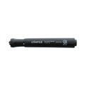 Office Jansan | Universal UNV07050 Broad Chisel Tip Permanent Marker - Black (36/Pack) image number 4