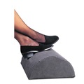 Office Jansan | Safco 92311 17.5 in. x 11.5 in. x 6.25 in. Half-Cylinder Padded Foot Cushion - Black image number 1