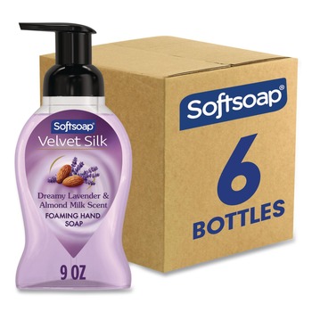 Softsoap 9 oz Liquid Hand Soap Foam - Dreamy Lavender and Almond Milk (6/Carton)