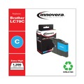 Innovera IVRLC79C 1200 Page-Yield, Replacement for Brother LC79C, Remanufactured Extra High-Yield Ink - Cyan image number 1