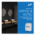 Toilet Paper Dispensers | Scott 46254 Essential 13.06 in. x 11 in. x 16.94 in. Manual Hard Roll Towel Dispenser - White (1/Carton) image number 9