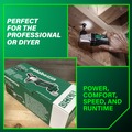 Right Angle Drills | Metabo HPT DN18DSLQ4M 18V Li-Ion 3/8 in. Angle Drill (Tool Only) image number 7