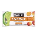 Snacks | That's it. 810090991108 0.7 oz. Bar Organic Energy Bars - Mango Lime (36/Box) image number 3