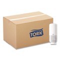 Hand Soaps | Tork 571600 4.45 in. x 5.12 in. x 10.94 in. Elevation Foam Skincare Auto Dispenser with Intuition Sensor - White (4/Carton) image number 0