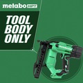 Crown Staplers | Metabo HPT N1804DAQ4M 18V MultiVolt Brushless 18-Gauge Lithium-Ion 1/4 in. Cordless Narrow Crown Stapler (Tool Only) image number 1