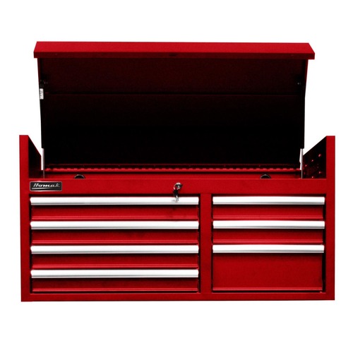 Tool Chests | Homak RD02041072 SE 41 in. 7 Drawer Top Chest - Red image number 0