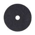 Cleaning & Janitorial Accessories | Boardwalk BWK4020BLA 20 in. Diameter Stripping Floor Pads - Black (5/Carton) image number 0