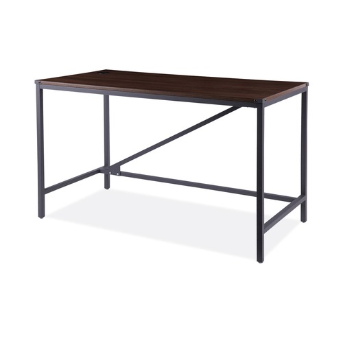 Office Desks & Workstations | Alera ID-4824B Industrial Series 47.25 in. x 23.63 in. x 29.5 in. Table Desk - Modern Walnut image number 0