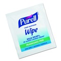Hand Wipes | PURELL 9020-4M 5 in. x 7 in. Individually Wrapped Sanitizing Hand Wipes - Unscented, White (4000/Carton) image number 5