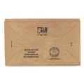Food Service | Paper Bags & Sacks HB70NP3CLG 12 in. x 7 in. x 17 in. 1/7 BBL Size Flat Handles Bag - Kraft (300/Bundle) image number 2