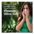 Cleaning & Janitorial Supplies | Kleenex 54316 Ultra Soft 3-Ply Facial Tissue - White (8/Carton) image number 8