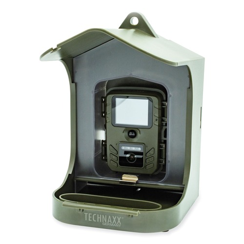 Office Electronics & Batteries | TECHNAXX 4923 TX-165 8 Megapixels Full HD Birdcam - Black/Green image number 0