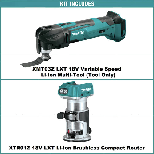 Makita XMT03Z-XTR01Z 18V LXT Lithium-Ion Cordless Oscillating