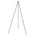 Office Jansan | MasterVision FLX04201MV 61-1/2 in. Steel Lighweight - Black image number 0