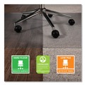 Cleaning & Janitorial Supplies | Deflecto CM23140SPR6COM 48 in. x 36 in.  SuperGrip Rectangular Chair Mat - Clear image number 4