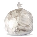 Trash Bags | Boardwalk Z4824LNKR01 High-Density Waste Can Liners 10 gal 8 mic 24 x 24 Natural (1000/Carton) image number 0