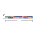Office Jansan | Carson-Dellosa 108520 12-Piece 3 in. x 3 ft. Motivational: Positive Words Straight Borders - Multicolor image number 3